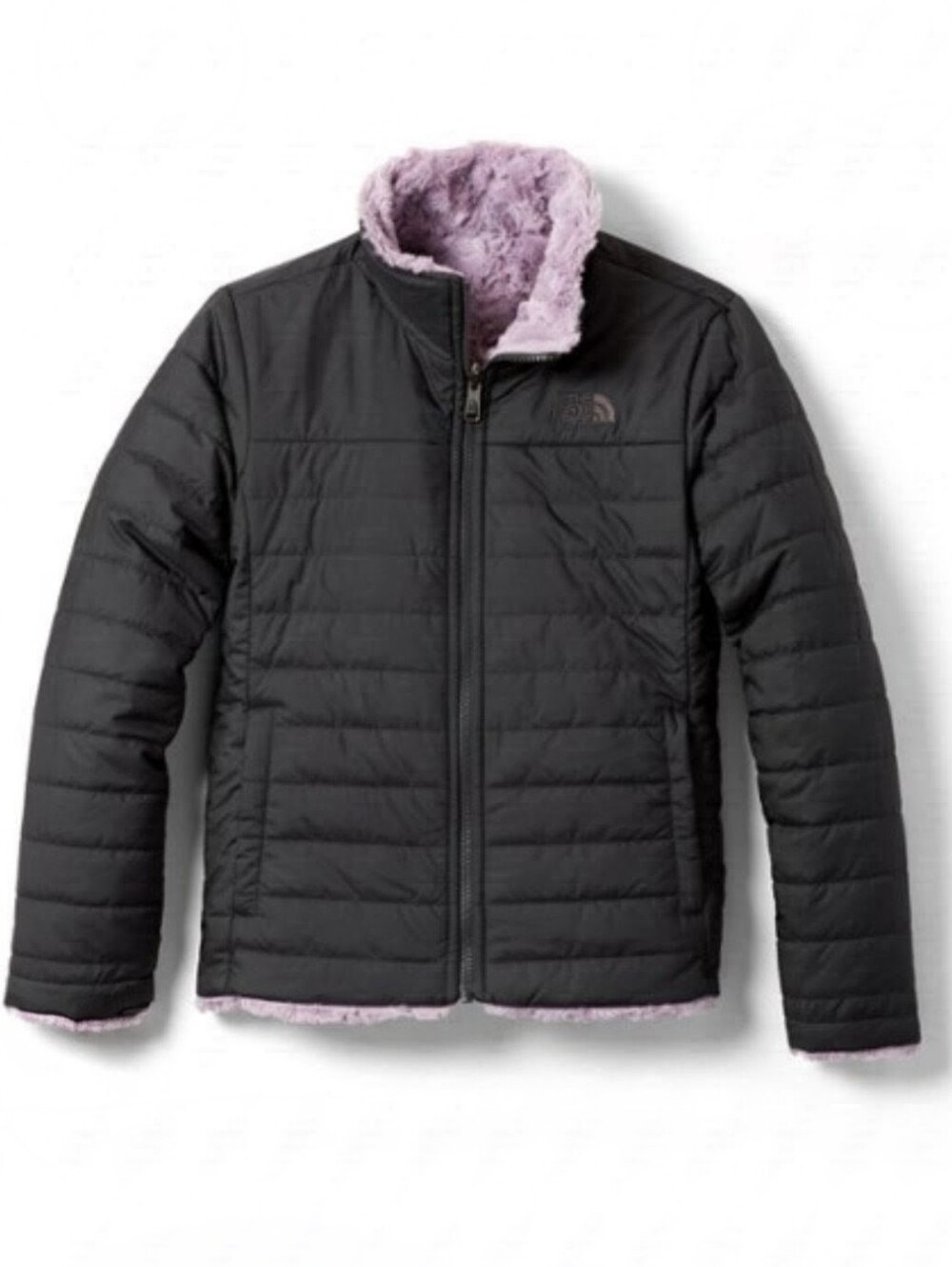 The North Face Girls Reversible Mossbud Swirl Jacket